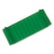 Controltek Stackable Plastic Coin Tray, Dimes, 10 Compartments, Denomination / Capacity Etched On Side, Green 560562 - alternate 3