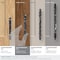 Amerock Carrione 3-3/4 in 96 mm Center-to-Center Marble Black/Black Bronze Cabinet Pull BP36648MBKBBR - alternate 5