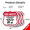 Signmission Dog Poop Shield Sign Dog Waste Is A Thre, 12 inch X 12 inch, Aluminum Metal Sign, 5PK SHI-A-5Pack-12-374 - alternate 5