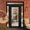 Vdomdoors Front Exterior Prehung Metal-Plastic Door Clear Glass / MANUX 8666 Matte Black / Office Commercial MANUX8666EXD-BLK-W12+30+12xH80+16-RH-I - alternate 4