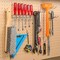 Hiltex Pegboard Hook Assortment Set, 50 Piece Heavy Duty, Pegboard Hooks for Tools, Garage & Workshops 53106 - alternate 7