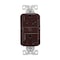 Eaton Wiring Devices Eaton GFCI Receptacle, 125 V, 20 A, NEMA: NEMA 5-20R, Back, Side Wiring, Brown GF20B - alternate 4