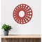 Homeroots Red Wood Hanging Dimensional Sculpture 274531 - alternate 6