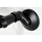 Kingston Brass Double-Handle Wall Mount Bar Faucet, Matte Black KS312MB - alternate 6