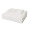 Homeroots 79" White Corduroy Sleeper Sofa 719548 - alternate 1