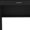 Homeroots 32" Black Wood Computer Desk With Drawer 546420 - alternate 13