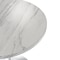 Leisuremod Round 27.56 in W, 29.35 in L, Stone/Stainless Steel, White VT20W-27WS - alternate 6