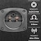 Pyle Pro 4 Way DJ Speaker System, 300 Watt Power, 150 RMS, Four 3 Inch Horn Piezo Tweeters, 8 Ohm PAHT4 - alternate 8