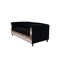 Homeroots 72" Black Velvet Sofa 530464 - alternate 5