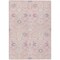 Homeroots 9' X 12' Pink Purple And Gray Oriental Washable Indoor Outdoor Area Rug 598068 - alternate 5