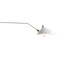 Jonathan Y Frank 35" Iron Retro Swing LED Wall Sconce, White JYL9067A - alternate 6