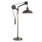 Homeroots 33" Gray Metal Adjustable Desk Table Lamp With Gray Dome Shade 524295 - alternate 7