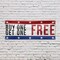 Signmission Buy One Get One Free, 24 Inch x 72 Inch, Vinyl Banner B-72-30500 - alternate 4