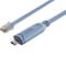 Sanoxy 6ft Cisco Console Cable USB-C to RJ45 8P8C Flat Serial Console Cable, Blue SANOXY-U3111-2206 - alternate 1