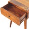 Homeroots 22" Chestnut Solid Wood One Drawer Nightstand 651571 - alternate 13