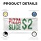 Signmission Pizza Slice $2, 36 Inch x 96 Inch, Vinyl Banner B-96-30806 - alternate 4