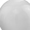 Homeroots 3" White Aluminum Decorative Orb Tabletop Sculpture 354717 - alternate 3