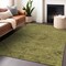 Homeroots 8' X 10' Olive Green And Brown Floral Washable Indoor Outdoor Area Rug 604237 - alternate 8