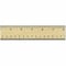 Universal Ruler, Wood, 12", Double Edge UNV59021 - alternate 2