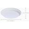 Satco Nuvo 7'' White 60W Equivalent LED CCT-Selectable Disk Flush Mount Ceiling Light Fixture 62/1801 - alternate 6