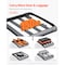 Vevor Universal Roof Rack Cargo Carrier Basket 48 x 40 x 5.6 in Car Top Luggage Holder HJ-RB514A-120X100CM - alternate 5