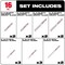 Milwaukee Tool SAWZALL Metal Cutting Bi-Metal Reciprocating Blade Set (16-Piece), PK16 49-22-1216 - alternate 7