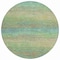 Homeroots 8' Artichoke Green Round Striped Washable Indoor Outdoor Area Rug 608451 - alternate 9