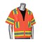 Pip ANSI Type R Class 3 Two-Tone Eleven Pocket Mesh Surveyors Vest 303-0500M-OR/L - alternate 1