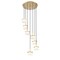 Z-Lite Renaud Modern Gold 7 Light Chandelier 827P6-7R-MGLD-LED - alternate 7