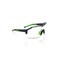 Jackson Safety Maxview+, Safety Glasses, Anti-Fog & Anti-Scratch, Clear Lens, Black/Green Frame, Half-Frame 60000 - alternate 12