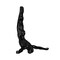 Homeroots 7" X 7" Black Resin Diving Man Hanging Dimensional Sculpture 332354 - alternate 6