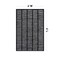 World Rug Gallery Bohemian Stripe Lines Shag Area Rug 4 ft x 6 ft Anthracite WR128ANTHRACITE4X6 - alternate 8