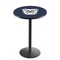 Holland Bar Stool Co 36" Blk Wrinkle Butler University Pub Table, 36" dia. Top L214B3636Butler - alternate 1