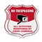 Signmission No Trespassing Shield Sign All Activitie, 18 inch X 18 inch, Plastic Sign, 2PK SHI-P-2PACK-18-421 - alternate 1