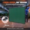Vevor Welding Screen with Frame 6' x 8' Welding Curtain Screen on 4 Wheels Green XU-2313 - alternate 6