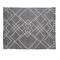 Homeroots Charcoal and Off White Geometric King Cotton Coverlet With Fringe 548243 - alternate 7