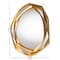 Baxton Studio Halen Antique Goldleaf Accent Wall Mirror 255-14115-ZORO - alternate 3
