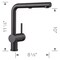 Blanco Linus Pull-Out 1.5 GPM, Anthracite 526367 - alternate 6