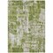 Homeroots 8' X 10' Green And Ivory Abstract Washable Indoor Outdoor Area Rug 597959 - alternate 6