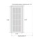 Sartodoors Sliding French Pocket Door with Planum 0990 White 18x96 Solid Core Modern Interior PLANUM0990PD-BEM-1896 - alternate 5