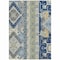 Homeroots 9' X 12' Navy Blue Green And Gray Aztec Washable Indoor Outdoor Area Rug 598488 - alternate 9
