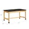 Diversified Spaces Plain Apron Table, Oak, Wood Frame, Oak P7406K30N - alternate 8