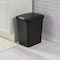 Sterilite 7.5 Gal. Black TouchTop Wastebasket 10439004 - alternate 5