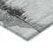 Homeroots 5' X 8' Gray Silver And Charcoal Abstract Washable Indoor Outdoor Area Rug 582669 - alternate 4