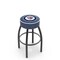 Holland Bar Stool Co 30" 4" Winnipeg Jets Cushion Seat, Blk Wrinkle Base Swivel Bar Stool L8B130WinJet - alternate 1