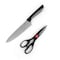 Gibson Home Dorain 14 Piece Stainless Steel Cutlery Set in Black with Wood Block 127769.14 - alternate 7