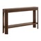 Alaterre Furniture Fluted Solid Wood Console Table 56 in Modern Entryway Table with Storage Shelf AFTBL-006 - alternate 8