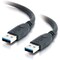 C2G C2G 2m USB 3.0 A Male to A Male Cable (6.5ft) 54171 - alternate 1