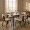 Leisuremod Teres Leather Dining Chair, Steel Legs & Poplar Wood Core, 4PK TC19TP4 - alternate 9