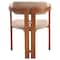Leisuremod Velo Modern Dining Chair in Dark Natural Wood with Taupe Seat, 4PK VCA-51DTP4 - alternate 9